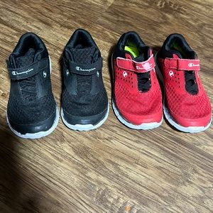 Little boys size 8 1/2 champion shoes.
